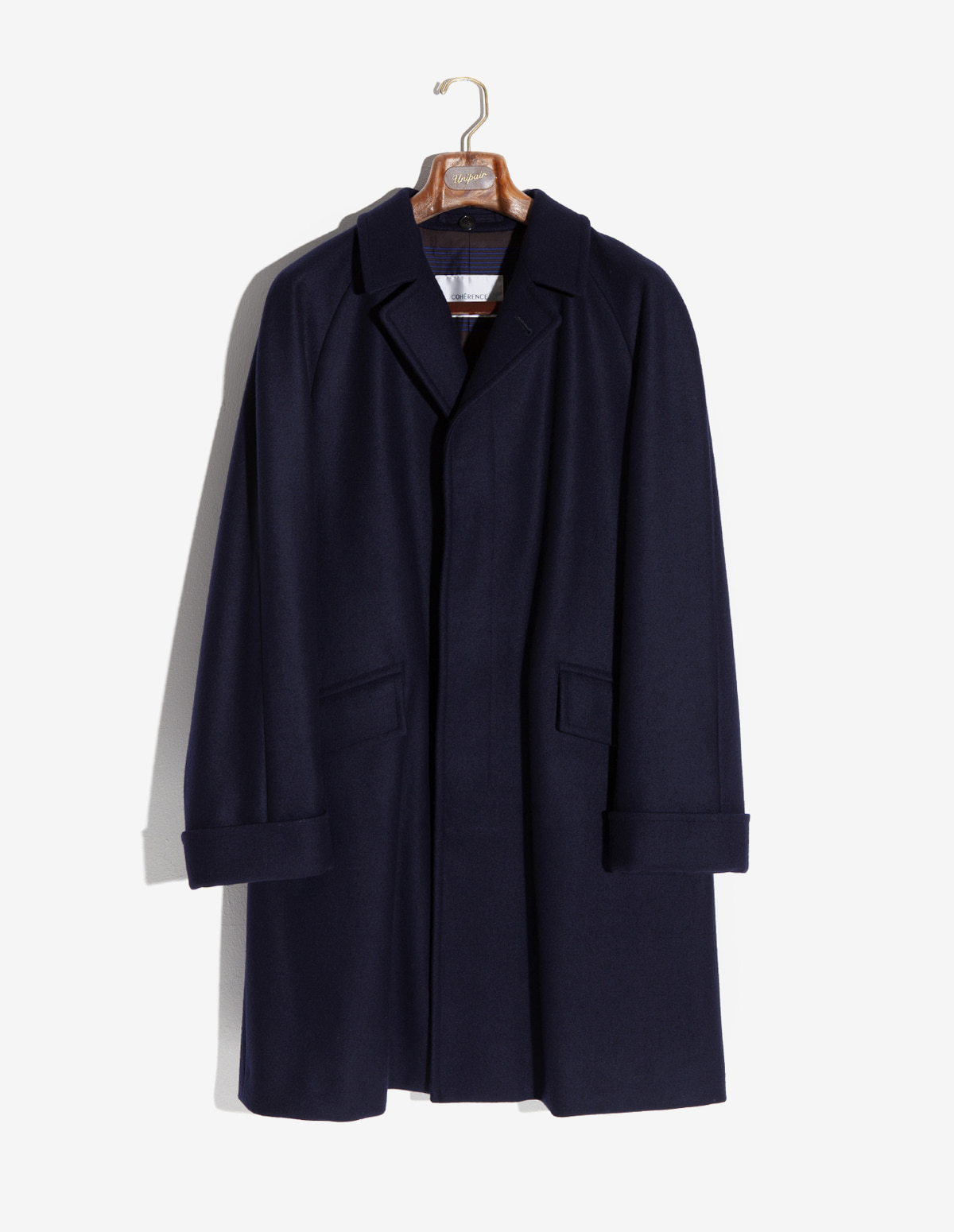 CORB Melton Jersey Coat (D.Blue)