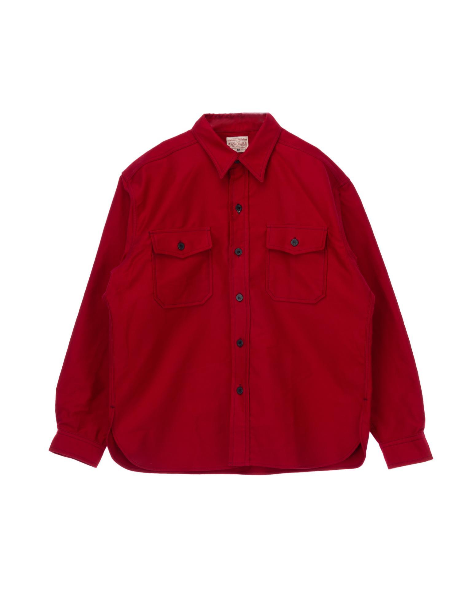 CPO Shirt Moleskin (Red)