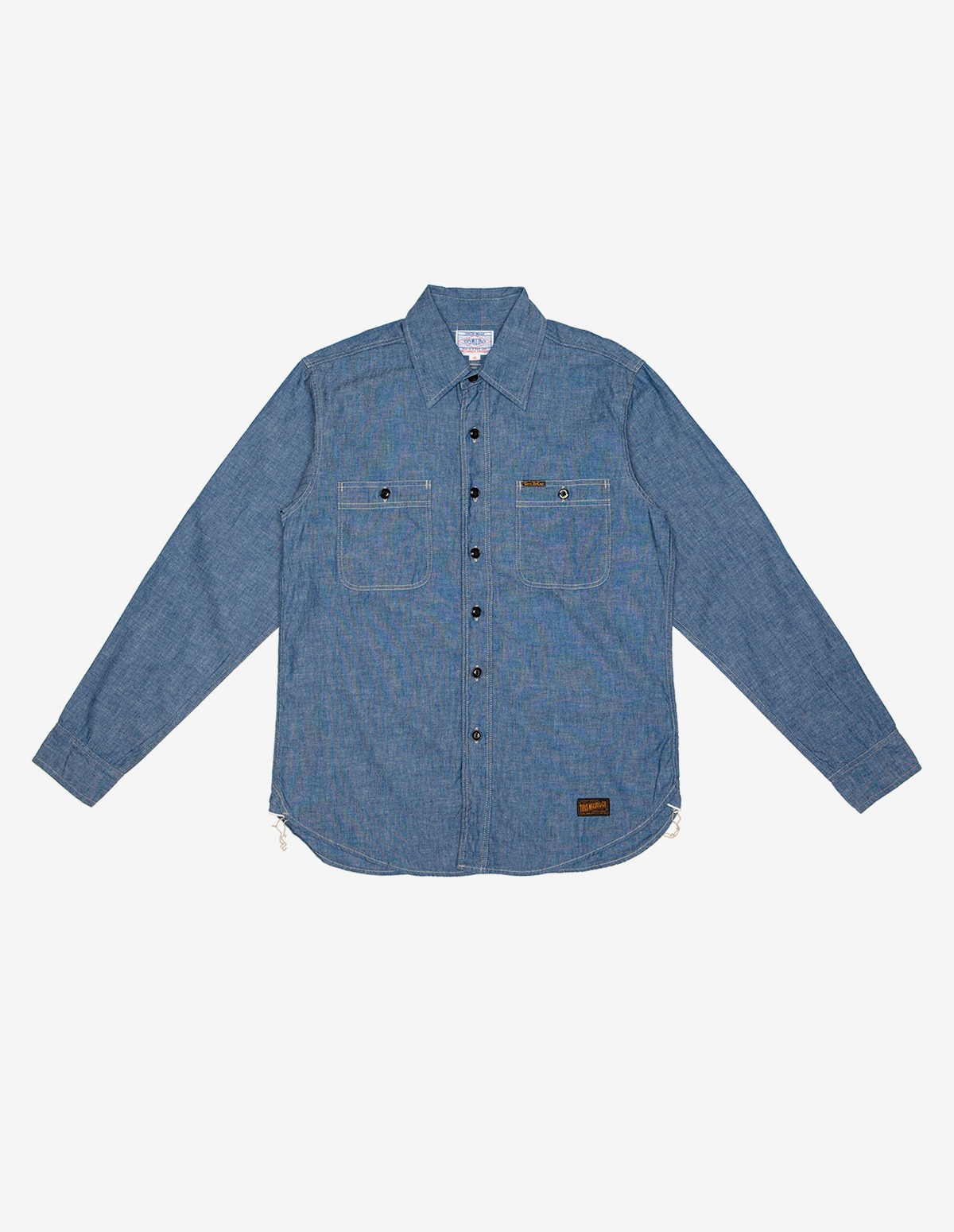 TMS2104 McHILL OVERALLS NEW CHAMBRAY WORK SHIRT