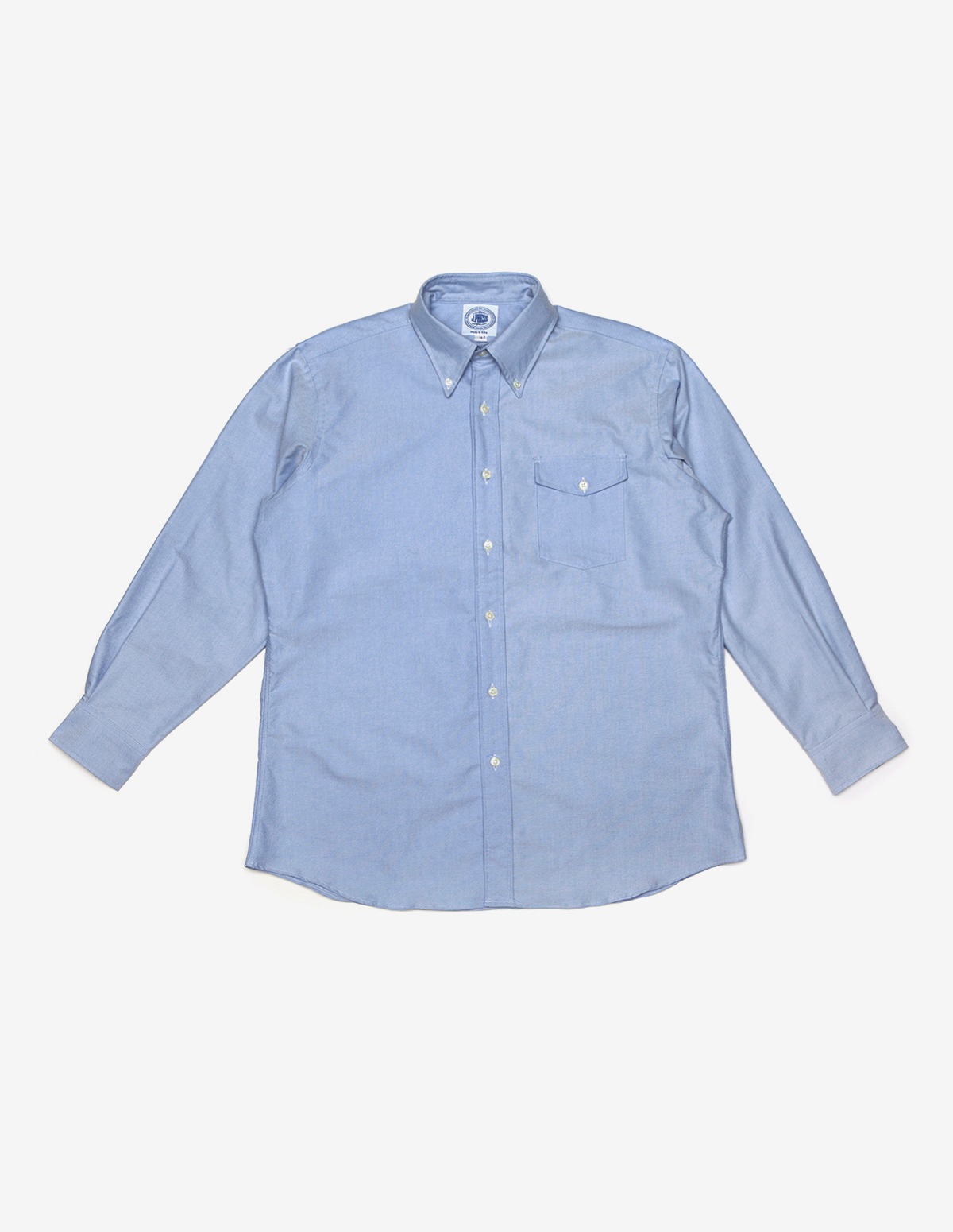 Oxford Dress Shirt  With Flap Pocket (Blue)