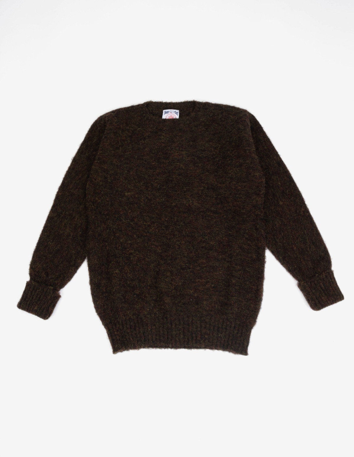 Shaggy Dog Sweater Dark Brown Mix
