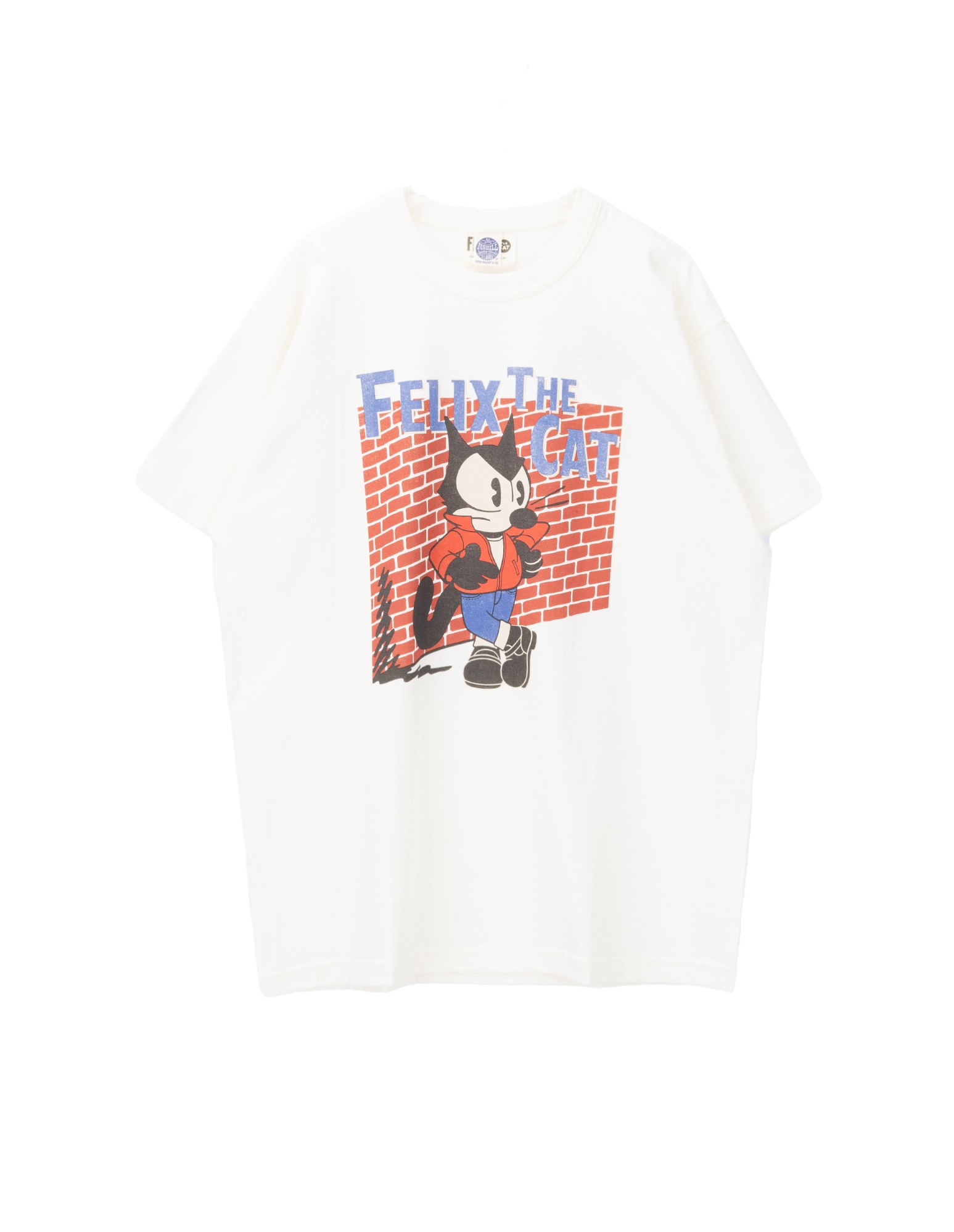 TMC2301 FELIX THE CAT TEE “RED JACKET &amp; RALLY CAT&quot; (Offwhite)