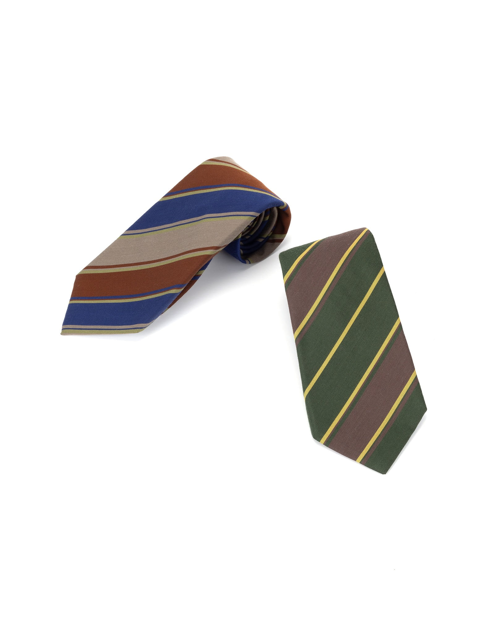 Regimental Wool Silk Tie (2 Colors)