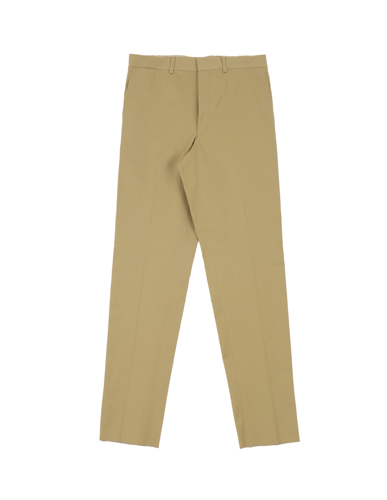 Cotton Drill Cloth Trousers (Khaki)