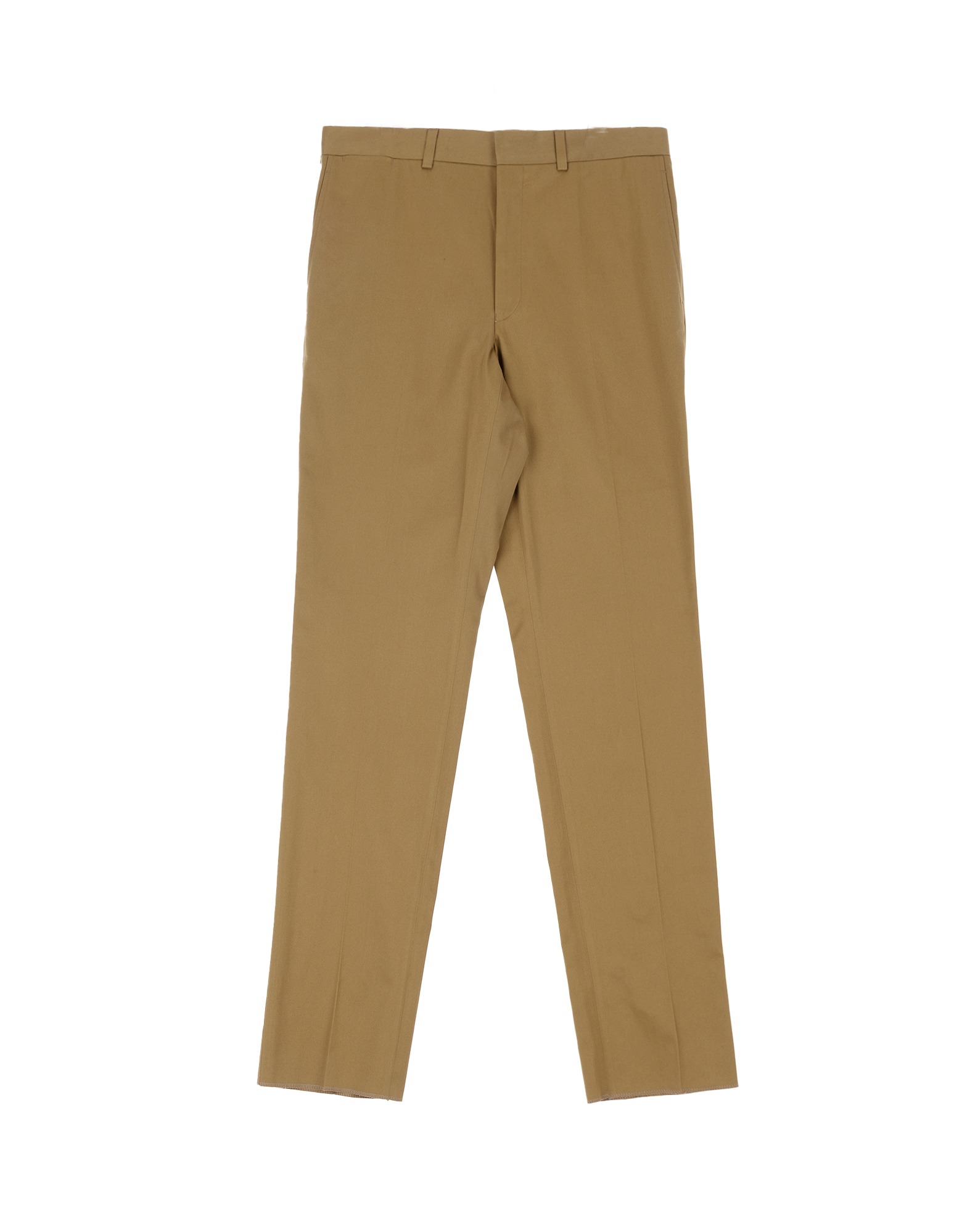 Cotton Drill Cloth Trousers (Dark Khaki)