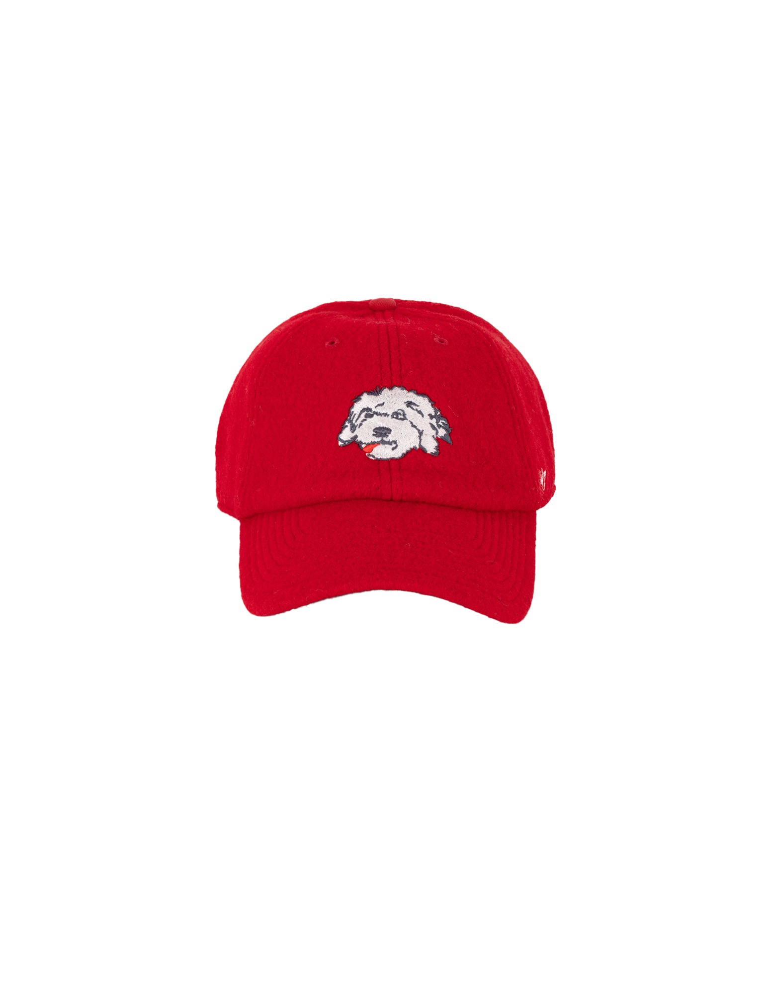 Shaggy Dog Baseball Cap (Red)