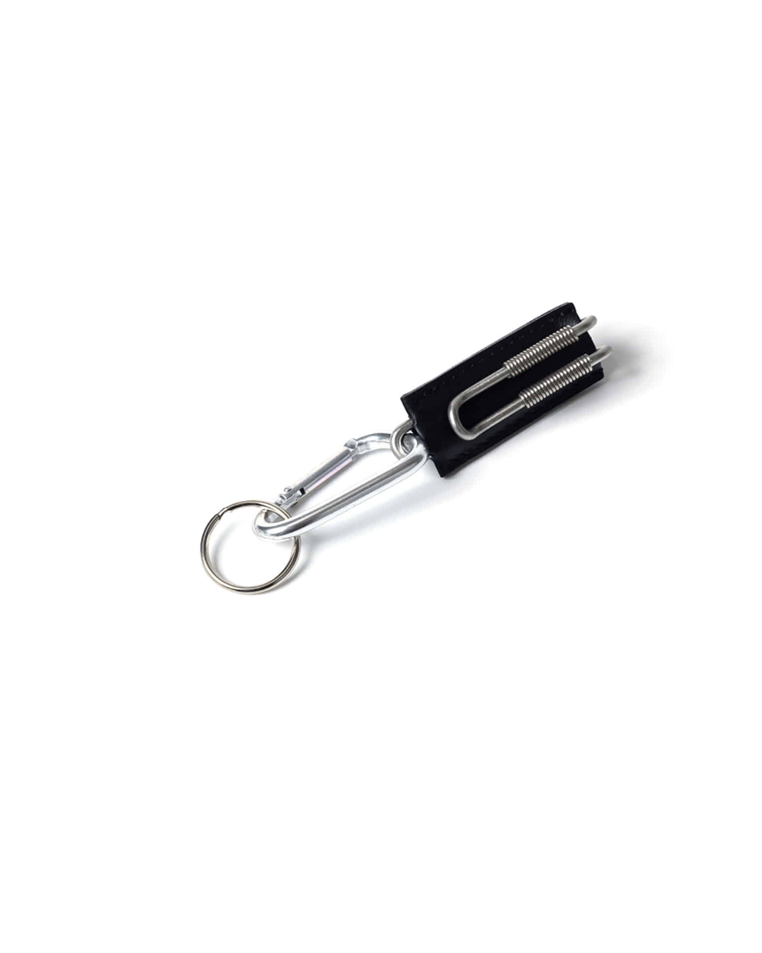 Spring Clip Key Holder (Black)